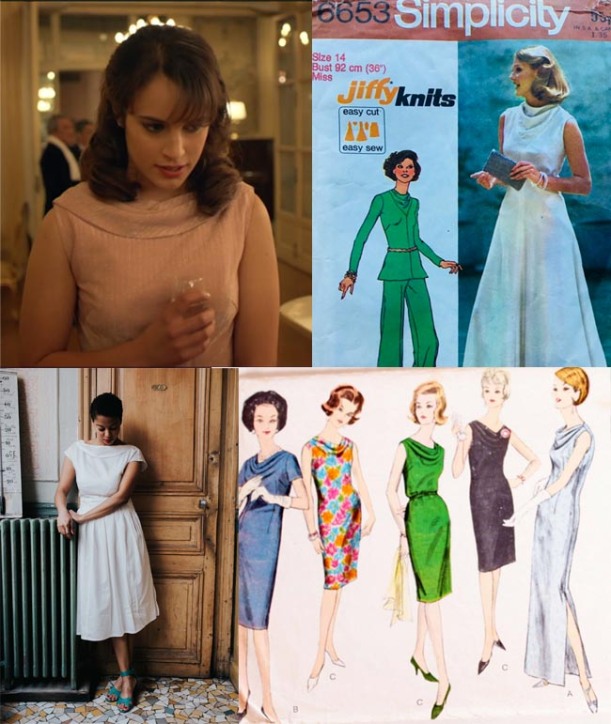 Simplicity 6653, Vintage pattern Vogue 5624, Gloria dress by Wear Lemonade